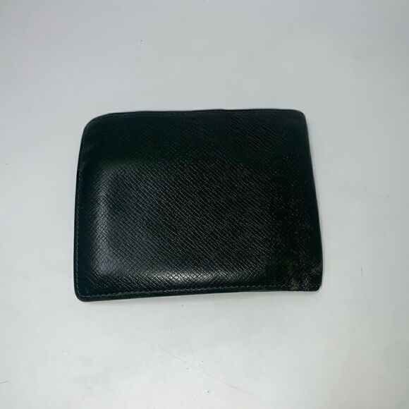 💥AUTHENTIC💥 Louis Vuitton Mens Leather Bifold Wallet Green - Picture 2 of 10